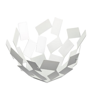 Ваза для фруктів 27,3х13х27,3 см біла Scirocco Alessi