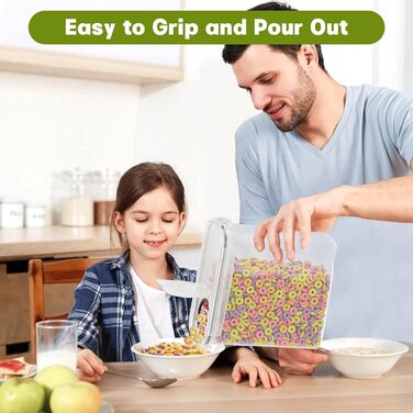 Набір ємностей для зберігання 4 л, 4 предмети Withosent