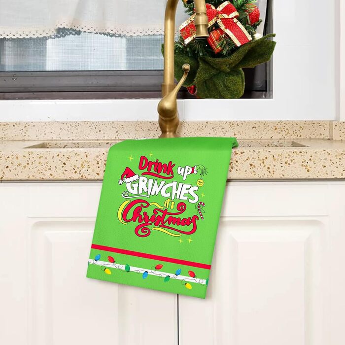 Набір з 2 різдвяних кухонних рушників 45 x 65 см, набір A Ohok