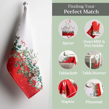 Набір із 3 багатоцільових кухонних рушників 50 x 70 см Noel Maison d' Hermine