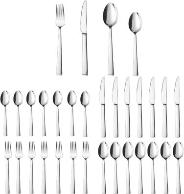 Набір столових приладів з 32 предметів на 8 осіб Herogo