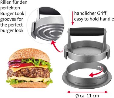Прес для гамбургерів 11 см Vario Westmark
