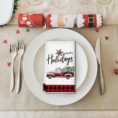 Набор из 2 рождественских кухонных полотенец 43 x 66 см LUYANFX