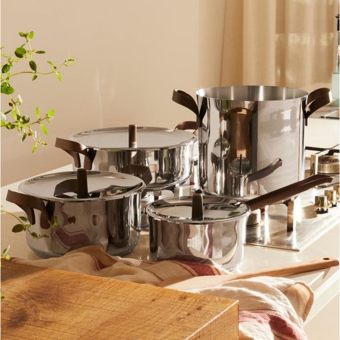 Набір каструль з кришками 4 предмета Edo Alessi