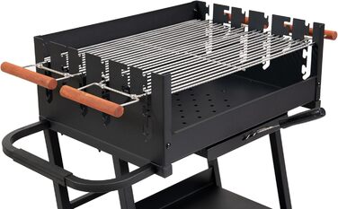 Портативний гриль з 2 рішотками  з регульованою висотою House Brigida Tarrington House