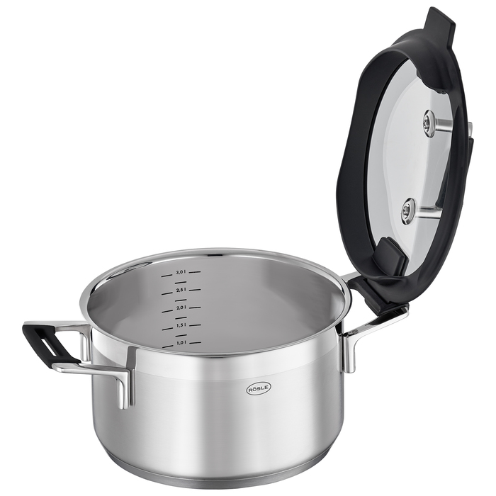 Каструля 20 см з кришкою Silence Pro Rosle