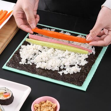 Килимок для суші 20 х 22 см м'ятний  BDBFPAN