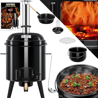 Печь для тушения с функцией гриля KESSER