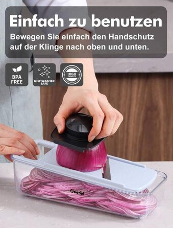 Багатофункціональна овочерізка Geedel