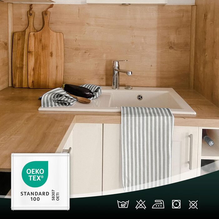 Набір кухонних рушників з 5 предметів 50 x 70 см ZOLLNER