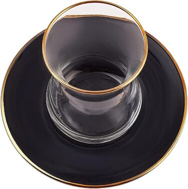 Чайний сервіз на 6 осіб, 12 предметів, антрацит Retro Karaca