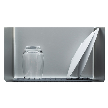 Підкладка-сушарка для раковини Sling 28,7 х 0,2 х 27 см сіра Umbra