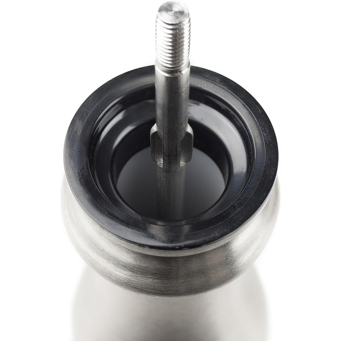 Паризький шеф-кухар u'Select 22 см перець - Виготовлений з нержавіючої сталі - 6 попередньо встановлених помелів - (сільовий млин, нержавіюча сталь)