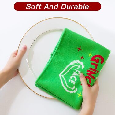 Набір з 4 різдвяних кухонних рушників 45 x 65 см, набір C Ohok