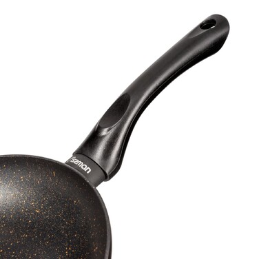 Сковорідка для смаження Fissman FORDE 20x4см алюміній з камяним антипригарним покриттям (14431)