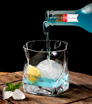 Набір склянок для віскі 250 мл неправильної форми, 2 предмети Glasseam