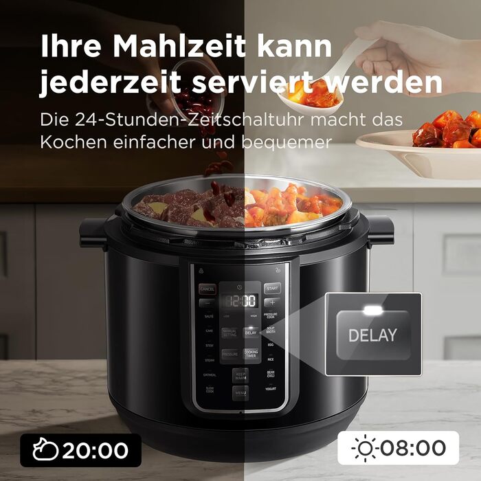 Електрична мультиварка 7,6 л 1200 Вт Midea