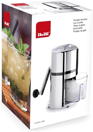 Льодоподрібнювач з нержавіюча сталь 16 x 16 x 26 см IBILI