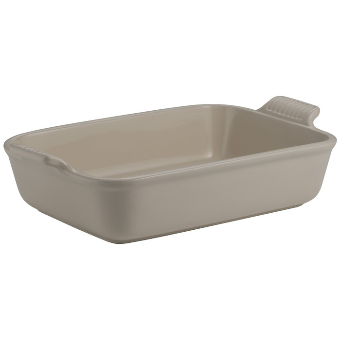 Блюдо прямокутне 26 см, бежевий Le Creuset