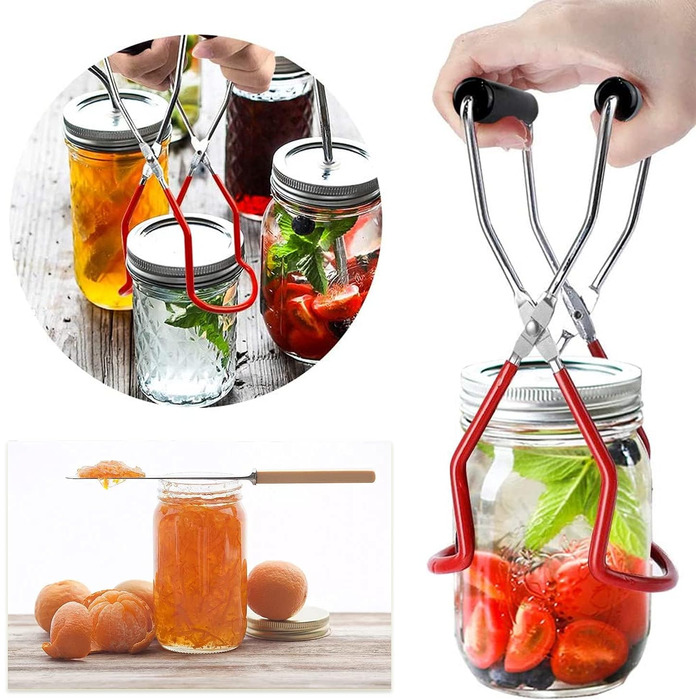 Набір для консервації 6 предметів червоний FREE WOLF