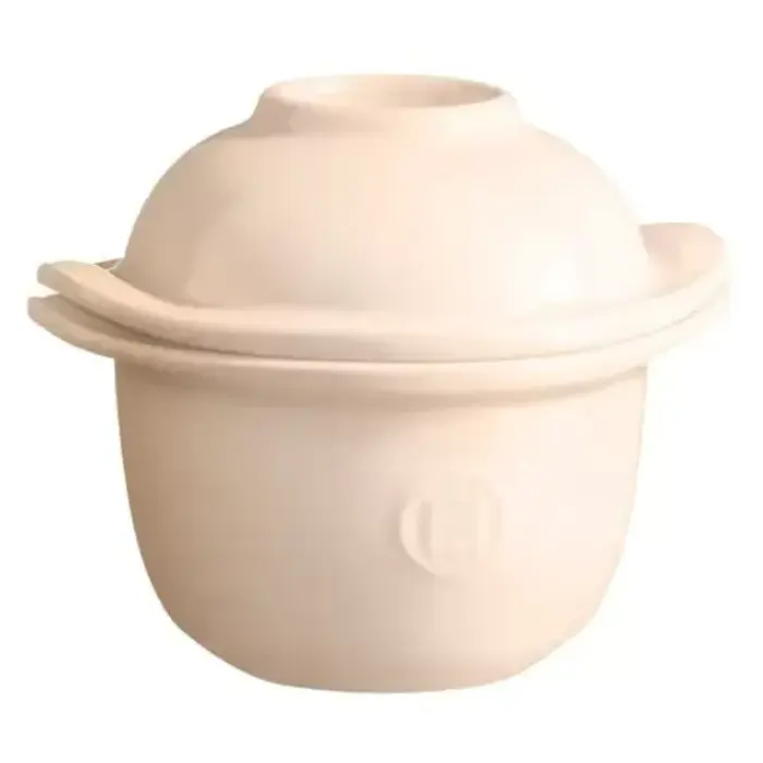 Піала з кришкою-підставкою під яйце, 0,3 л кремова Emile Henry