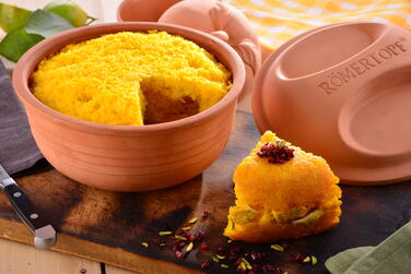 Жаровня з кришкою кругла, 22,5 см, Römertopf