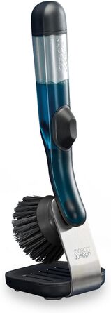 Щітка для миття посуду з дозатором для мила і металевою підставкою 28,7x9,4x9 см Joseph Joseph