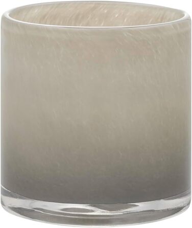 Свічник скляний, розмір S, 8 x 8,5 см сірий SAGA Blomus