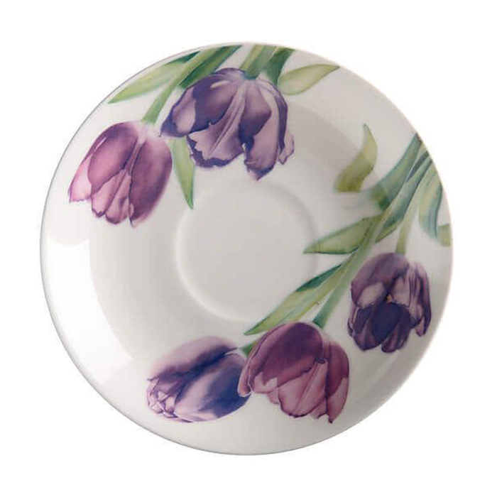 Чашка з блюдцем Maxwell & Williams Tulips FLORIADE, порцеляна, 480 мл