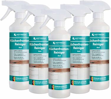Чистящее средство для матовых кухонных поверхностей 500 мл, набор 5 предметов HOTREGA