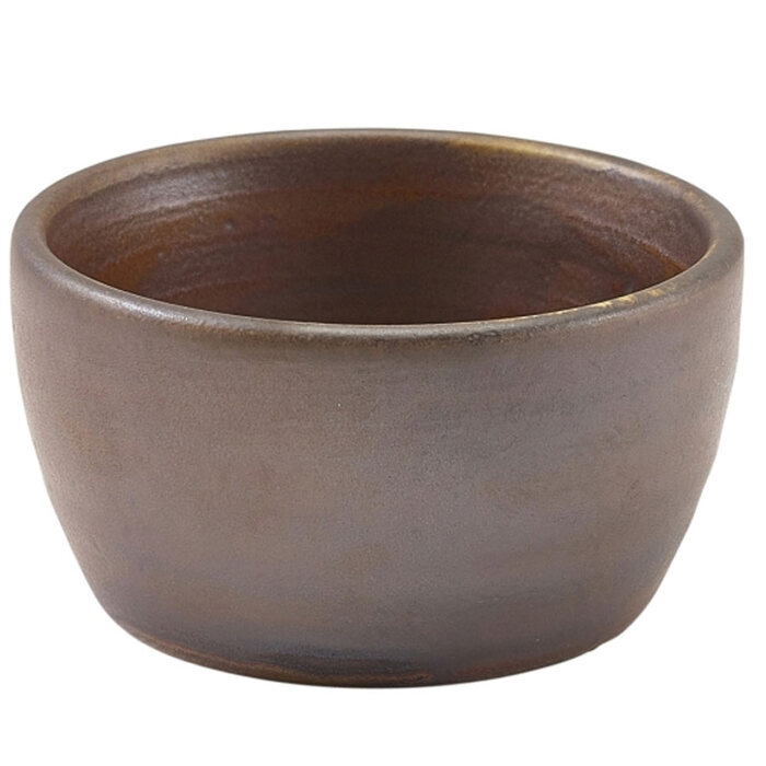Соусник 6.7*h 3.6 см, 70 мл, цвет меди, Terra Porcelain Rustic Copper, GenWare