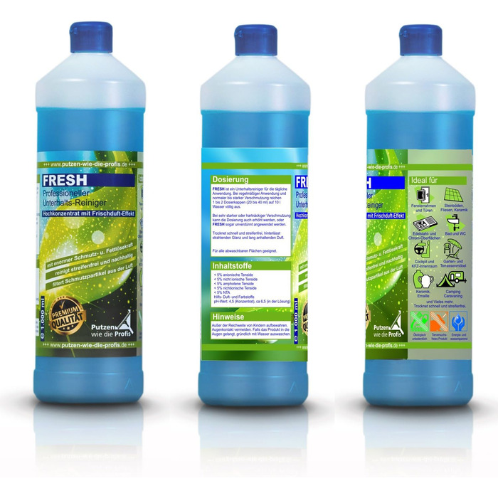 Набор средств для мытья кухонной мебели Putzen wie die Profis