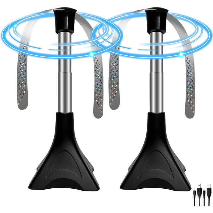 Портативный вентилятор для отпугивания насекомых 2 шт CATGIFF