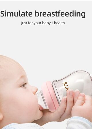 Скляна пляшечка для годування 150 мл Oberni