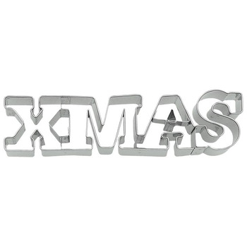 Форма для печива з написом Xmas, 14 см, RBV Birkmann