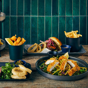 Піднос 36*16.5 см, Black Vintage Steel, Genware