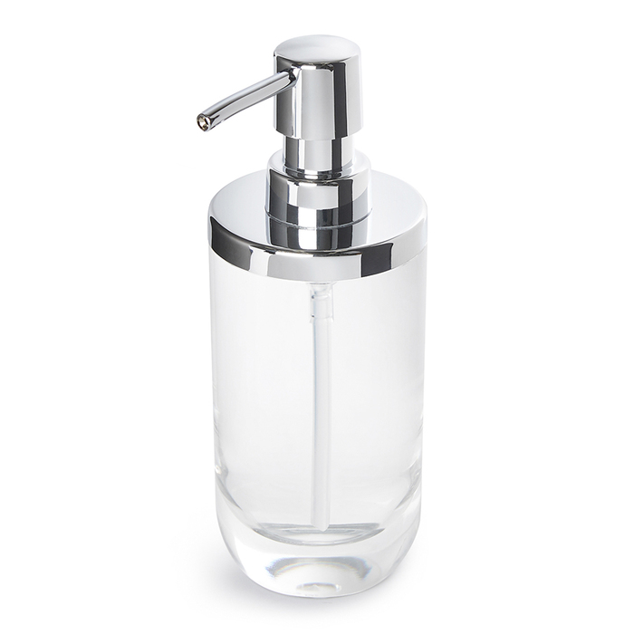 Диспенсер для рідкого мила 7х7х18 см прозорий Junip Umbra