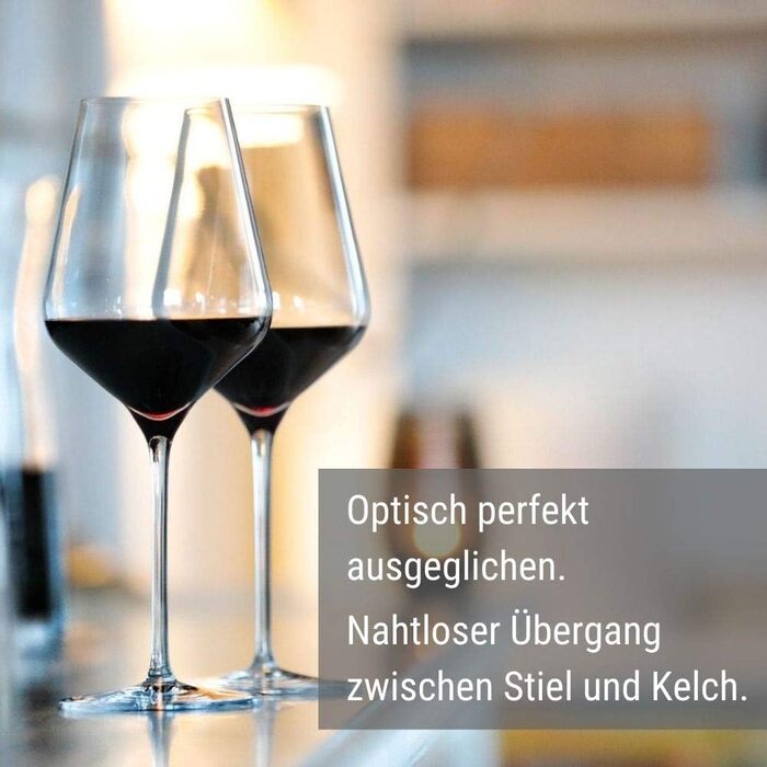 Келихи для шампанського Stlzle Lausitz Quatrophil 290 мл I Келихи для шампанського Набір з 6 келихів для ігристого вина 6 шт. Можна мити в посудомийній машині I благородні кришталеві келихи з ручним видуванням I найкращої якості (келихи для червоного вина