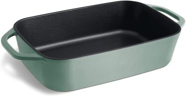 Чугунная форма для выпекания хлеба серая 33,5 x 13 см цвет мята Springlane