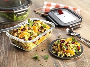 Скляний контейнер, квадратний 1100 мл Gusto Zwilling