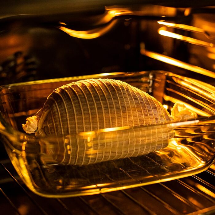 Ковбасна сітка 12,5 см x 5 м біла Browin