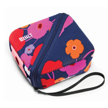 Контейнер з чохлом Built LUSH FLOWER, неопрен, 15 х 15 х 7 см