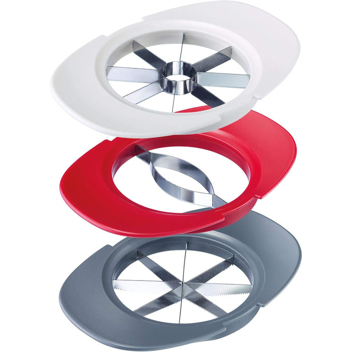 Дровокол для яблук і груш Westmark/серцевина фруктів, ø 9 см, алюміній/нержавіюча сталь, срібло 51102260 (Tutti Frutti)