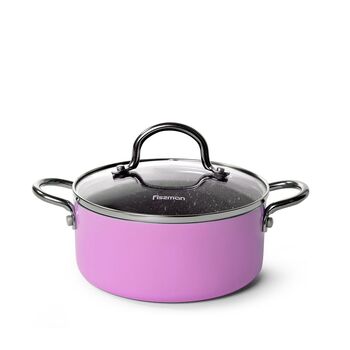 Каструля зі скляною кришкою  16 см 1,3 л MINI CHEF Fissman