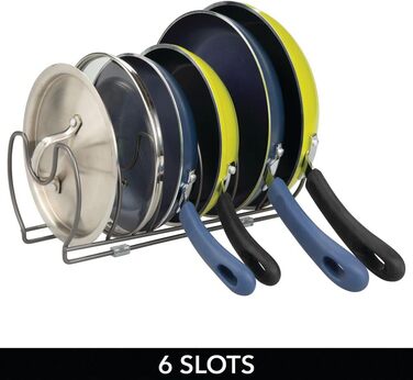 Підставка для посуду 33,5 x 16 x 13 см сіра mDesign