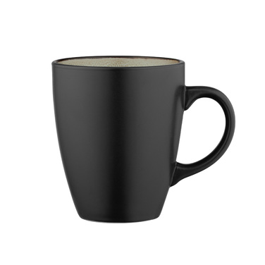 ARDESTO Bolzano Cup, 380мл, керамика, черный и зеленый