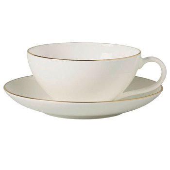 Чашка для чаю 200 мл з блюдцем Anmut Gold Villeroy & Boch