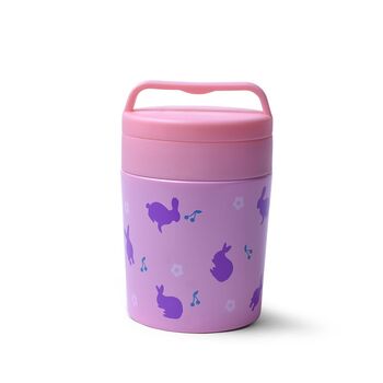 Термос для їжі Fissman 350 мл рожевий (9679)