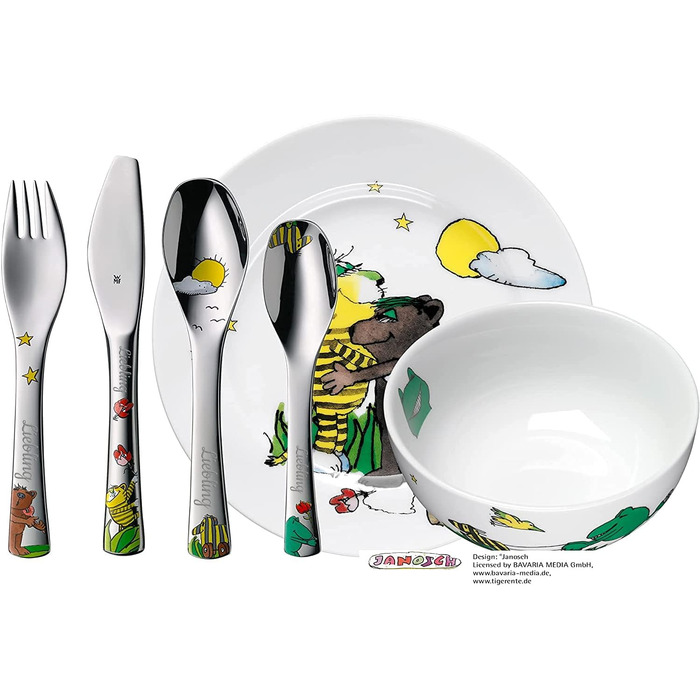 Дитячі столові прилади 6 предметів Janosch WMF