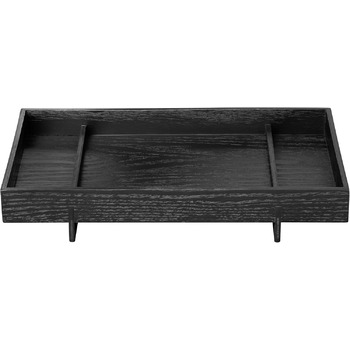 Піднос дерев'яний, 50 х 30 x 8 см чорний Abento Blomus